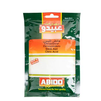Abido Citric Acid (100g) - Papaya Express